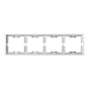 SIMON 36000640-190 S360 MARC 4 ELEMENTS BLANC AMB ALINEADOR BLANC